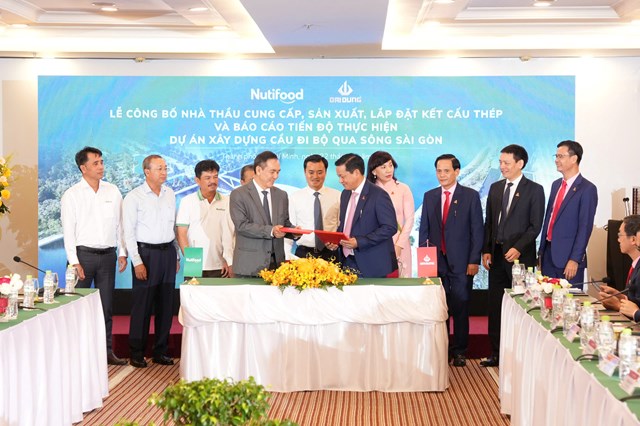 Nutifood c&#244;ng bố nh&#224; thầu cung cấp, sản xuất v&#224; lắp đặt kết cấu th&#233;p cho dự &#225;n cầu đi bộ qua s&#244;ng S&#224;i G&#242;n - Ảnh 2