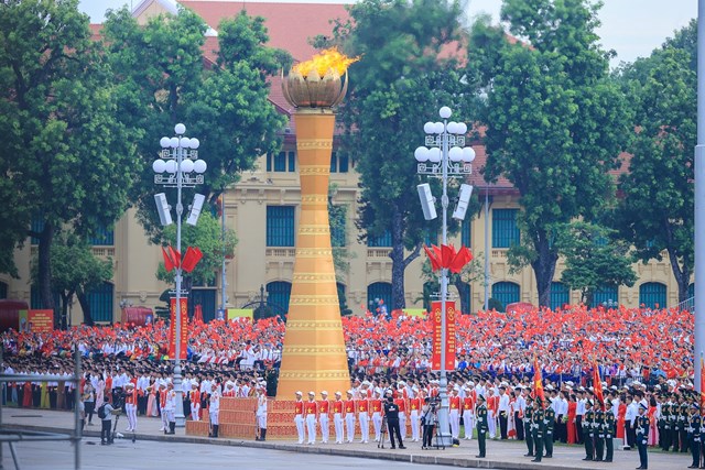 Tổng duyệt cấp Nh&#224; nước Lễ diễu binh, diễu h&#224;nh A80 - Ảnh 1