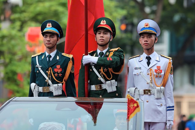 Tổng duyệt cấp Nh&#224; nước Lễ diễu binh, diễu h&#224;nh A80 - Ảnh 6