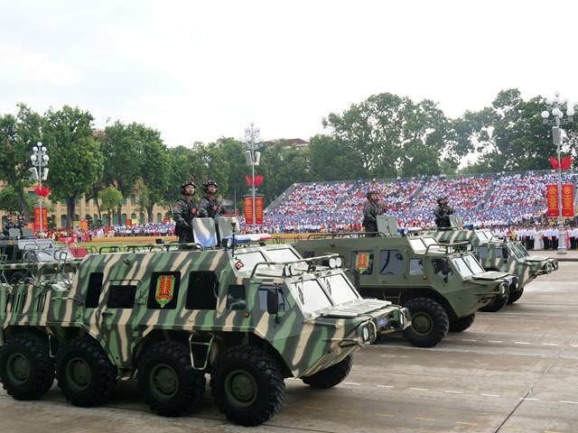 Tổng duyệt cấp Nh&#224; nước Lễ diễu binh, diễu h&#224;nh A80 - Ảnh 15