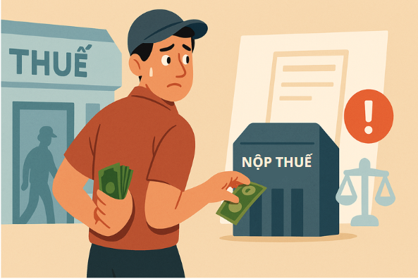 Hộ kinh doanh cần lưu &yacute;: Trốn thuế c&oacute; thể bị phạt gấp 3 lần số tiền trốn. (Ảnh minh hoạ)