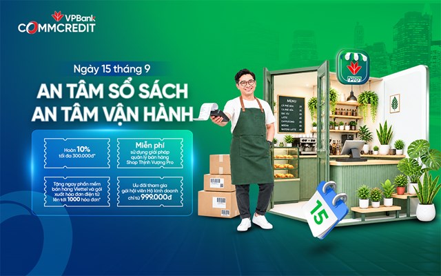 Ngày An Tâm Sổ Sách tháng 9: VPBank gia tăng quyền lợi cho hộ kinh doanh - Ảnh 1