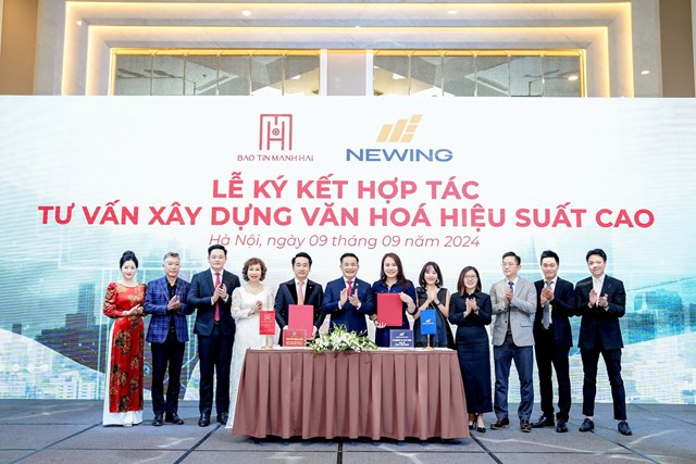 Bảo Tín Mạnh Hải ký kết hợp tác cùng đối tác NEWing.