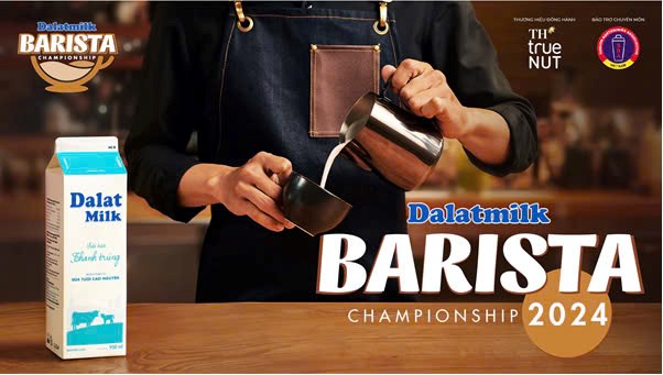 Cuộc thi Pha chế Chuy&ecirc;n nghiệp Dalatmilk Barista Championship 2024 ch&iacute;nh thức khởi tranh, hứa hẹn sẽ trờ th&agrave;nh s&acirc;n chơi cho những người đam m&ecirc; c&agrave; ph&ecirc; v&agrave; pha chế. &nbsp;