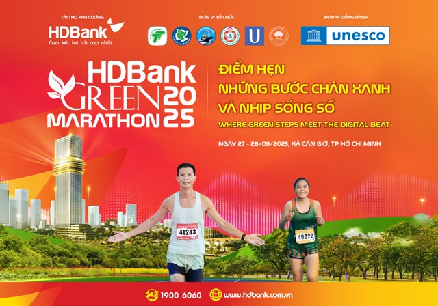 HDBank Green Marathon 2025 - Điểm hẹn của những bước ch&acirc;n xanh v&agrave; nhịp sống số &nbsp;