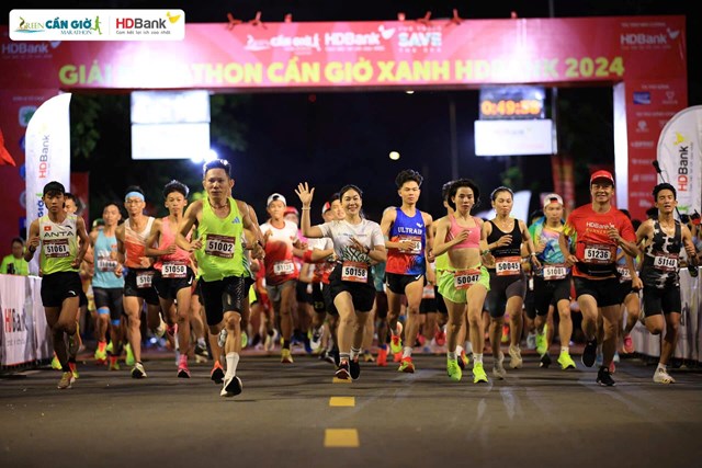 Đường đua xanh l&agrave; nơi hội tụ quen thuộc của hơn 3.000 runners trong nước v&agrave; quốc tế nhiều năm qua