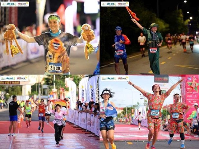 Đường chạy xanh l&agrave; nơi để c&aacute;c runners &ldquo;bung xo&atilde;&rdquo; hết m&igrave;nh với v&ocirc; v&agrave;n &yacute; tưởng t&aacute;o bạo &nbsp;