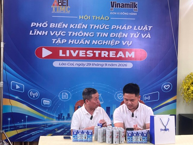 Hội thảo phổ biến kiến thức pháp luật lĩnh vực thông tin điện tử và tập huấn nghiệp vụ livestream - Ảnh 4