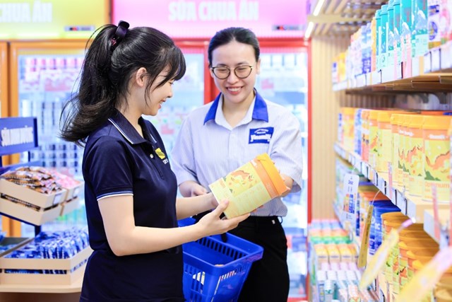 Thương hiệu quốc d&acirc;n Vinamilk giữ vị tr&iacute; số 1 Việt Nam v&agrave; kh&ocirc;ng ngừng vươn tầm thế giới - Ảnh: Vi Nam &nbsp;