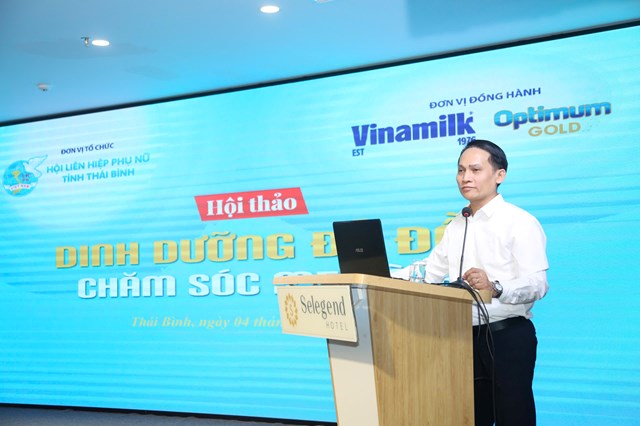 PGS.TS.BS Nguyễn Quang Dũng, Trưởng bộ môn dinh dưỡng và an toàn thực phẩm đến từ Đại học Y Hà Nội.