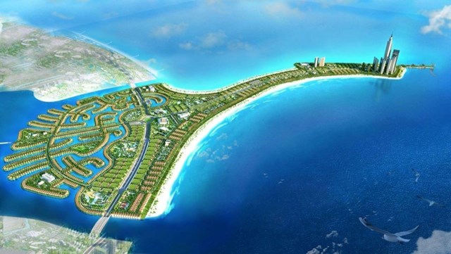 Vinhomes Green Paradise sở hữu địa thế &ldquo;tựa rừng hướng biển&rdquo;, mật độ x&acirc;y dựng chỉ gần 16% &nbsp;