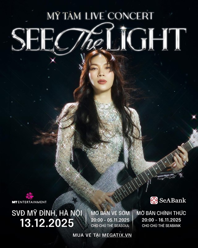 SeABank mang cơ hội săn v&#233; miễn ph&#237; cho kh&#225;ch h&#224;ng trải nghiệm Mỹ T&#226;m Live Concert 2025 - Ảnh 3