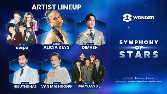 Alicia Keys, aespa, Dimash c&#249;ng d&#224;n sao Việt “đổ bộ” 8Wonder Winter 2025 - Ảnh 1