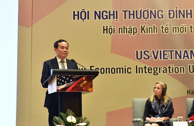 Ph&oacute; Thủ tướng Trần Lưu Quang ph&aacute;t biểu tại Hội nghị &nbsp;