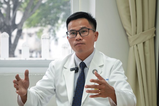 ThS. BS Đoàn Trung Hiệp - Chủ tịch Hội đồng Chuyên ngành Ung bướu - Hệ thống Y tế Vinmec