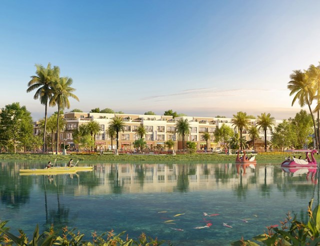 Cuộc sống thư th&aacute;i b&ecirc;n hồ thơ mộng của cư d&acirc;n Vinhomes Green City. &nbsp;