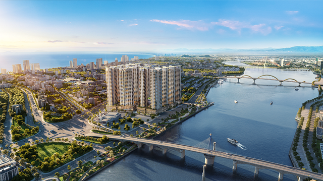 Khu vực cảnh quan bờ Đ&ocirc;ng s&ocirc;ng H&agrave;n trải d&agrave;i hết tuyến đường Trần Hưng Đạo được ph&aacute;t triển phục vụ người d&acirc;n v&agrave; du kh&aacute;ch &nbsp;