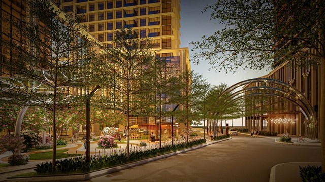 Capital Square sở hữu tuyến phố thương mại kết nối thẳng ra trục cảnh quan ven s&ocirc;ng H&agrave;n &nbsp;