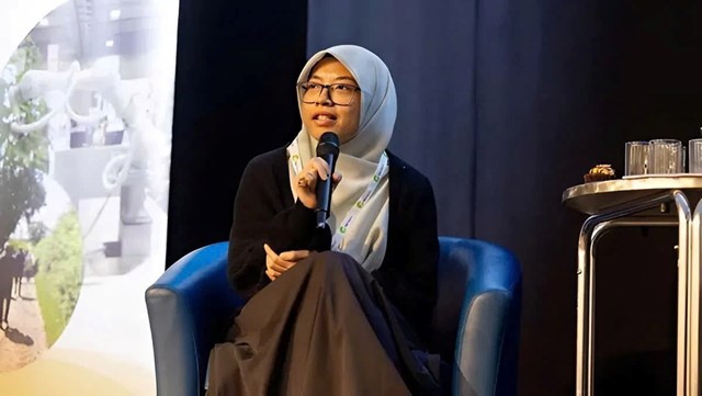 Tiến sĩ Nadia Radzman cho rằng VinFuture lan tỏa tinh thần đổi mới v&igrave; con người, mang lợi &iacute;ch thiết thực của khoa học tới những cộng đồng cần được ch&uacute; &yacute; nhất. (Ảnh: Business Weekly) &nbsp;