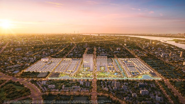 Tuyến T&acirc;y Thăng Long kết nối Vinhomes Wonder City tới T&acirc;y Hồ chỉ c&ograve;n 15 ph&uacute;t di chuyển (Ảnh phối cảnh: Vinhomes) &nbsp;