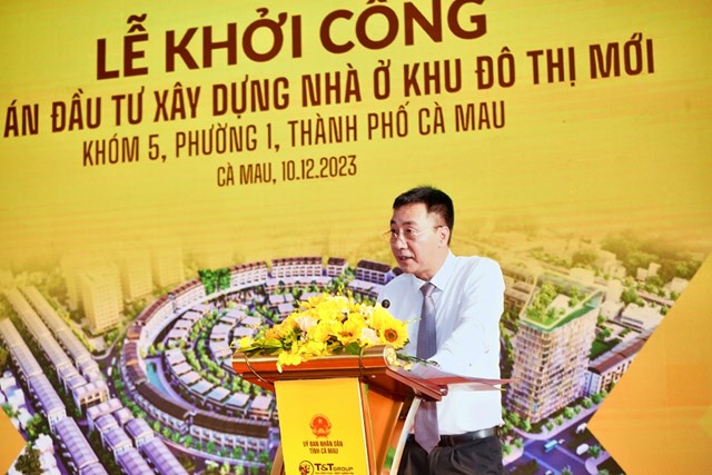 &Ocirc;ng Nguyễn Anh Tuấn, Ph&oacute; Tổng Gi&aacute;m đốc Tập đo&agrave;n T&amp;T Group ph&aacute;t biểu tại sự kiện. &nbsp;