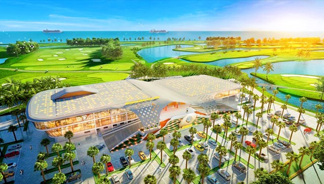 Dragon Golf Links sở hữu &ldquo;vị tr&iacute; đắc địa&rdquo;, dễ d&agrave;ng kết nối với c&aacute;c khu vực l&acirc;n cận. &nbsp;