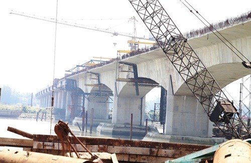 Cầu Hưng Đức dự kiến sẽ hoàn thiện vào cuối tháng 4/2024.