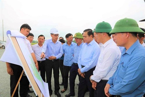 Đoàn kiểm tra, chỉ đạo công tác bồi thường GPMB các dự án trọng điểm trên địa bàn huyện Thạch Hà