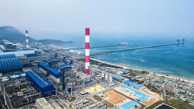 Nh&agrave; m&aacute;y Nhiệt điện Vũng &Aacute;ng II ch&iacute;nh thức kh&aacute;nh th&agrave;nh sau 5 năm triển khai.