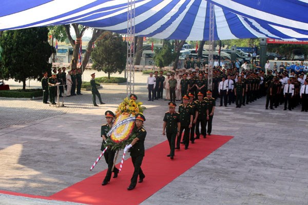 Tỉnh Nghệ An tổ chức trọng thể Lễ đón nhận và an táng 96 hài cốt liệt sĩ