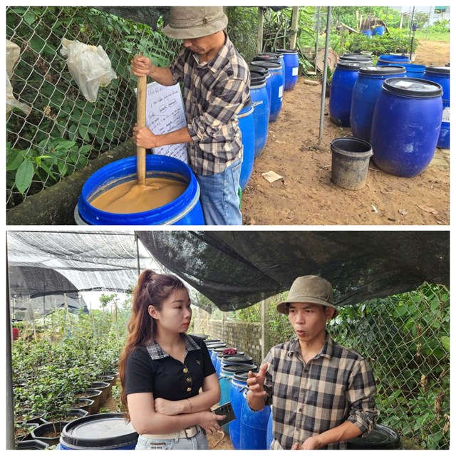 Mỗi ng&agrave;y, nhiều kh&aacute;ch h&agrave;ng trong v&agrave; ngo&agrave;i tỉnh t&igrave;m đến tham quan, mua dưa tại vườn.