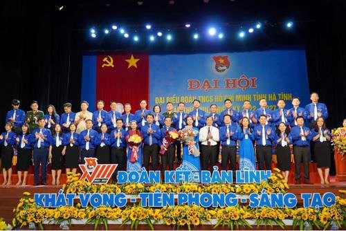 Đại hội đại biểu Đo&agrave;n TNCS Hồ Ch&iacute; Minh tỉnh H&agrave; Tĩnh kh&oacute;a XVIII, nhiệm kỳ 2022 - 2027- &ldquo;Đo&agrave;n kết - bản lĩnh - kh&aacute;t vọng - ti&ecirc;n phong - s&aacute;ng tạo&rdquo;