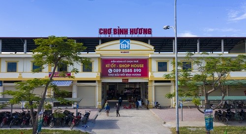 Vị tr&iacute; mới được quy hoạch chợ đầu mối TP. H&agrave; Tĩnh.