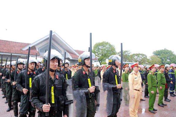 C&ocirc;ng an tỉnh H&agrave; Tĩnh mở đợt cao điểm tấn c&ocirc;ng trấn &aacute;p tội phạm, bảo đảm an ninh trật tự cho người d&acirc;n đ&oacute;n Tết Nguy&ecirc;n đ&aacute;n Qu&yacute; M&atilde;o năm 2023.