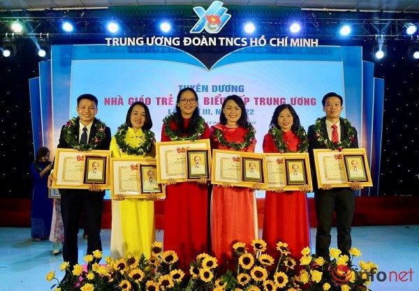 6 nhà giáo trẻ Hà Tĩnh được tuyên dương tiêu biểu cấp Trung ương năm 2022