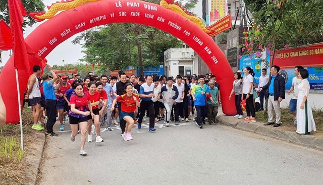 Hà Nội: Sôi nổi Ngày chạy Olympic 2026 vì sức khỏe toàn dân tại phường Phú Lương - Ảnh 3