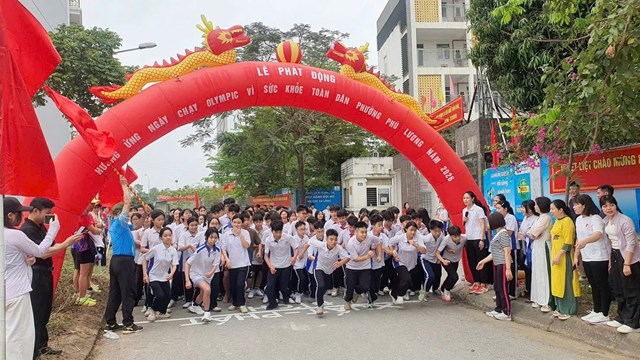 Hà Nội: Sôi nổi Ngày chạy Olympic 2026 vì sức khỏe toàn dân tại phường Phú Lương - Ảnh 2