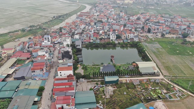 Diện mạo n&ocirc;ng th&ocirc;n mới khang trang tại x&atilde; Trần Ph&uacute;, H&agrave; Nội