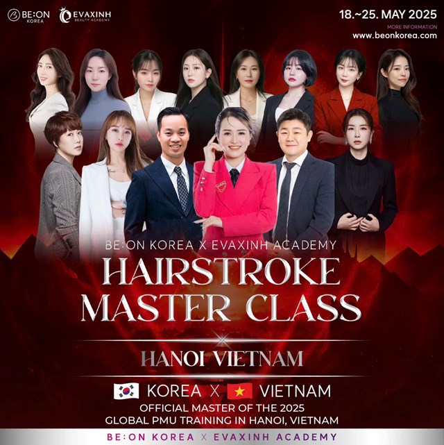 Hairstroke Master Class: Khi Việt Nam trở th&#224;nh điểm đến của chuy&#234;n gia l&#224;m đẹp H&#224;n Quốc - Ảnh 3