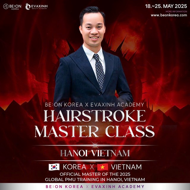 Hairstroke Master Class: Khi Việt Nam trở th&#224;nh điểm đến của chuy&#234;n gia l&#224;m đẹp H&#224;n Quốc - Ảnh 4