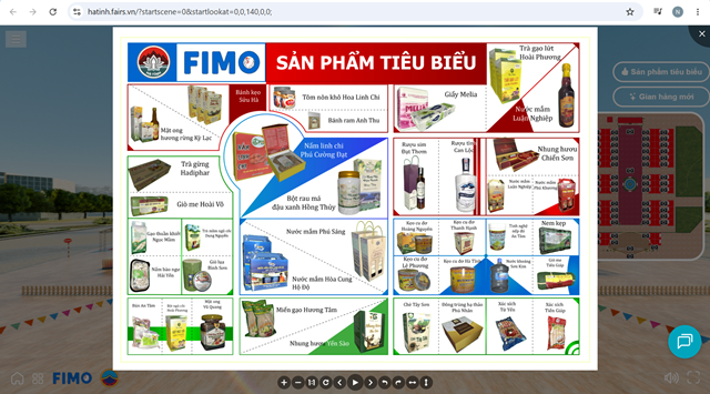 C&aacute;c sản phẩm c&ocirc;ng nghiệp n&ocirc;ng th&ocirc;n ti&ecirc;u biểu, sản phẩm OCOP v&agrave; đặc sản nổi bật của H&agrave; Tĩnh