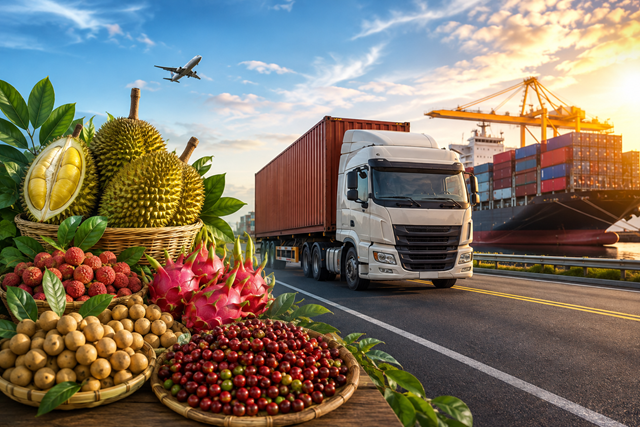 Logistics trở thành đòn bẩy mới cho tăng trưởng xuất khẩu nông sản - Ảnh 2