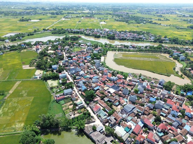 Diện mạo nông thôn mới khang trang ở xã Xuân Mai (Hà Nội)