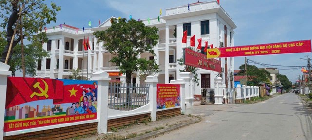 diện mạo nông thôn mới khang trang sạch đẹp