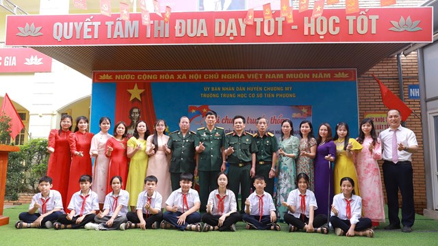 Trường THCS Ti&#234;n Phương: Điểm s&#225;ng gi&#225;o dục to&#224;n diện với nhiều th&#224;nh t&#237;ch nổi bật - Ảnh 3