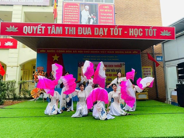 Trường THCS Ti&#234;n Phương: Điểm s&#225;ng gi&#225;o dục to&#224;n diện với nhiều th&#224;nh t&#237;ch nổi bật - Ảnh 4