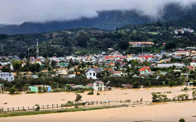Tỉnh Lâm Đồng chịu nhiều thiệt hại trong mưa lũ vừa qua