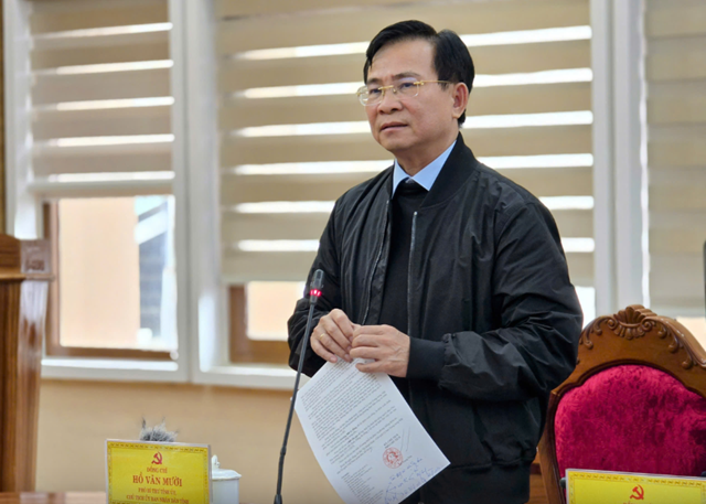 Ông Hồ Văn Mười, Chủ tịch UBND tỉnh Lâm Đồng